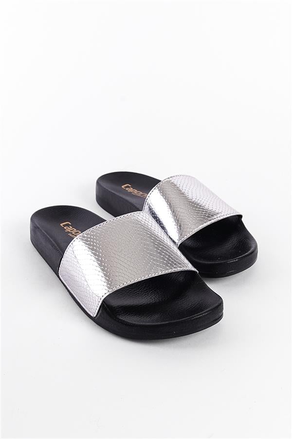 Capone Outfitters 901201 Women Silver Sandal image 1