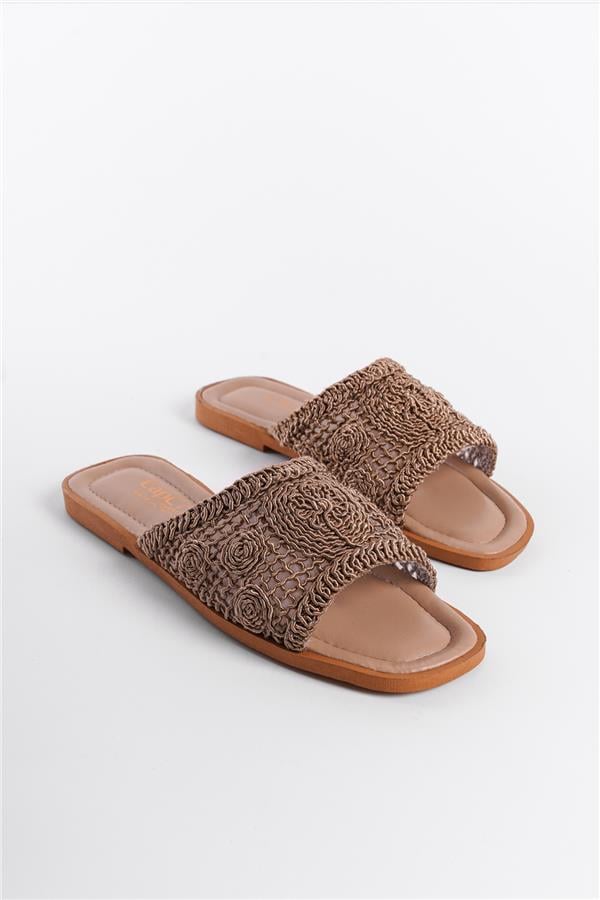 Capone Outfitters 970 Women Mink Sandal image 1