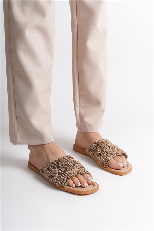 Capone Outfitters 970 Women Mink Sandal image 5
