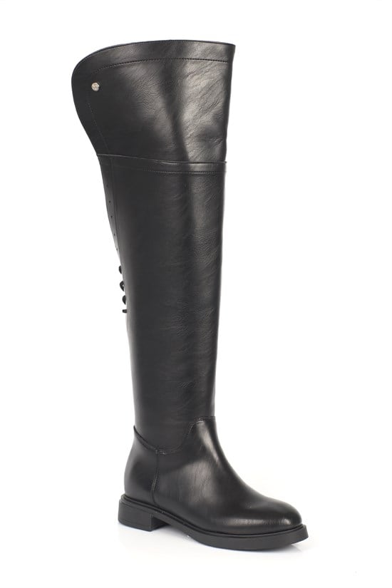 Capone Outfitters BHTR01 Women Black Boot