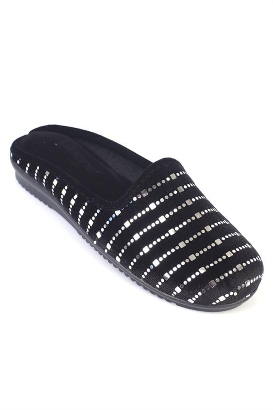 Capone Outfitters E010 Women Black Slipper image 1