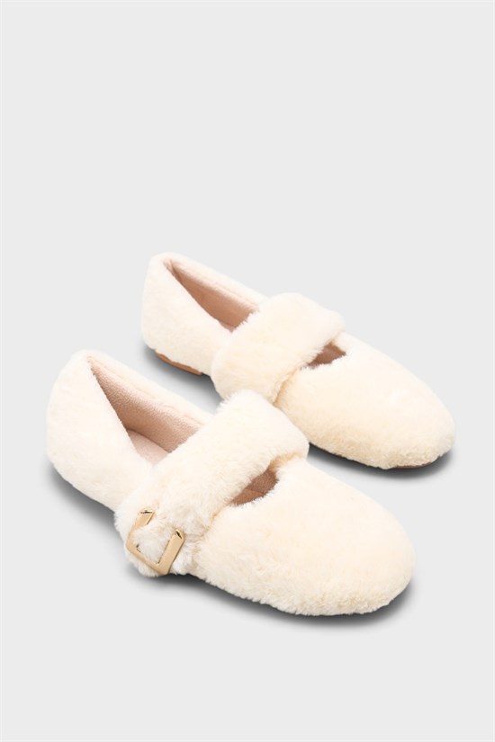 Capone Outfitters F601 Women Beige Ballerina image 2