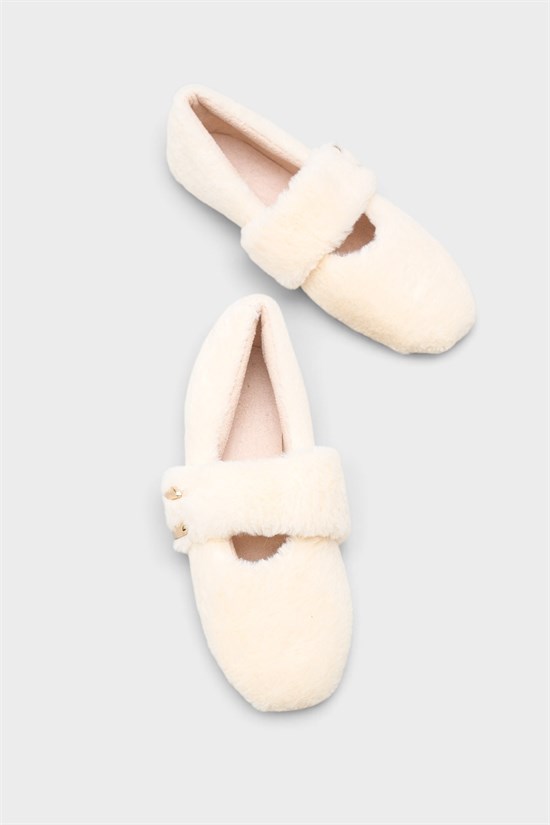 Capone Outfitters F601 Women Beige Ballerina image 3