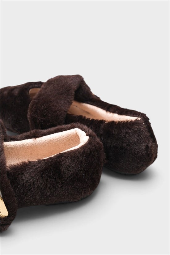 Capone Outfitters F601 Women Brown Ballerina image 6