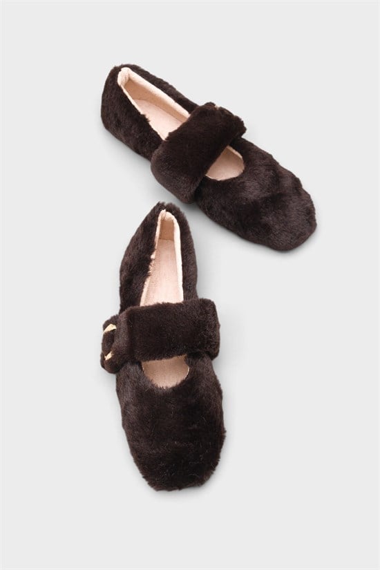 Capone Outfitters F601 Women Brown Ballerina image 3