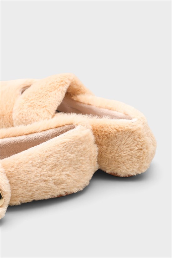 Capone Outfitters F601 Women Ecru Ballerina image 6