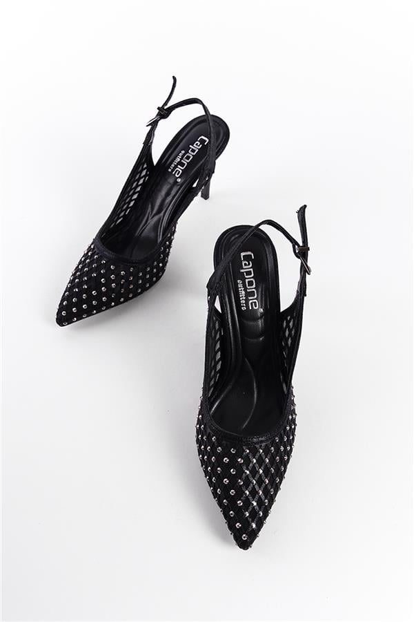 Capone Outfitters F605 Women Black Stiletto image 4