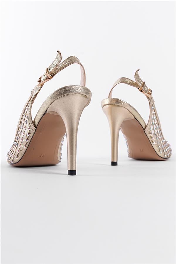 Capone Outfitters F605 Women Gold Stiletto image 3