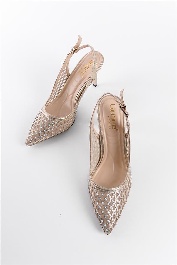 Capone Outfitters F605 Women Gold Stiletto image 4