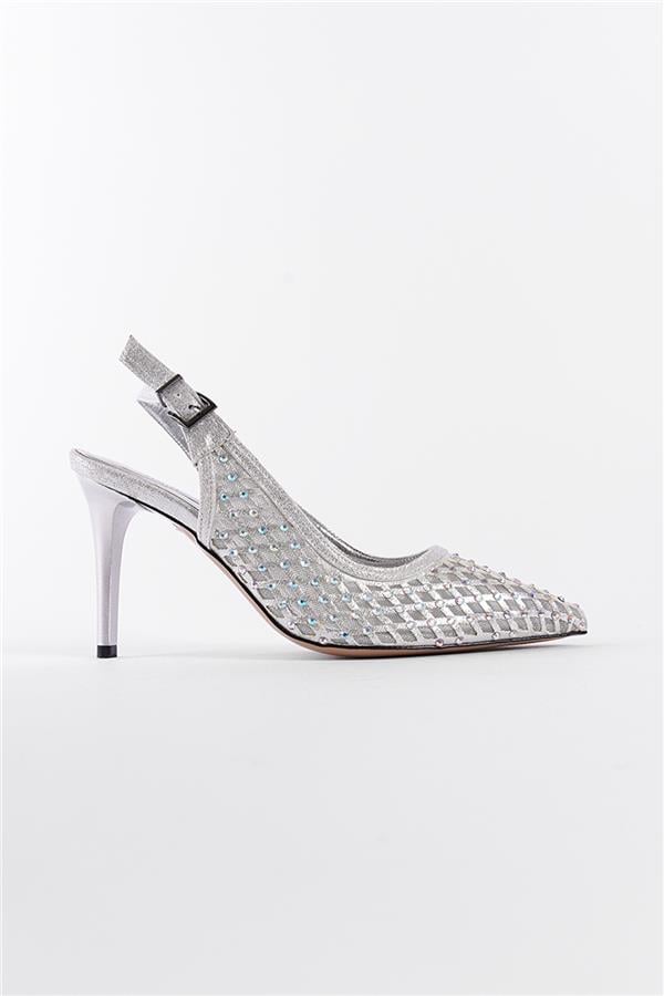 Capone Outfitters F605 Women Silver Stiletto image 2
