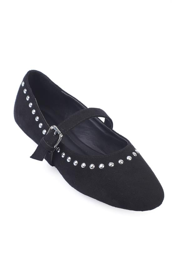 Capone Outfitters F92 Women Black Ballerina