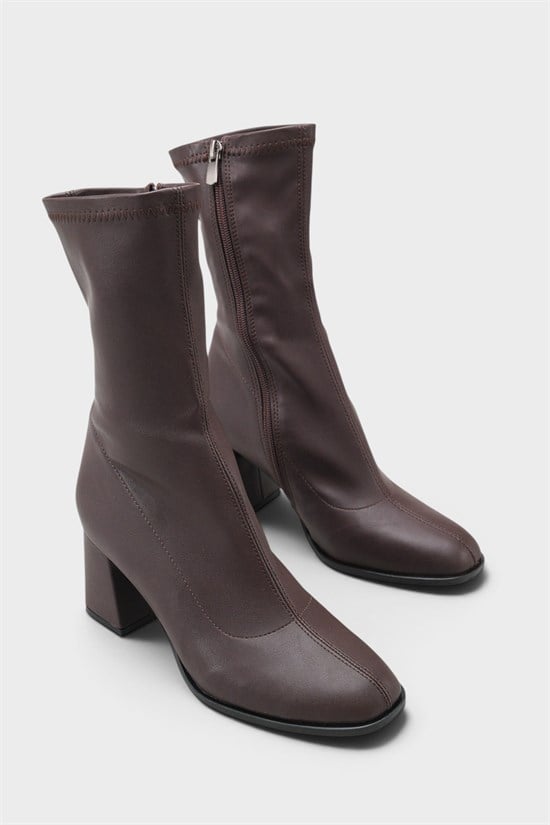 Capone Outfitters HF102 Women Brown Boot image 2