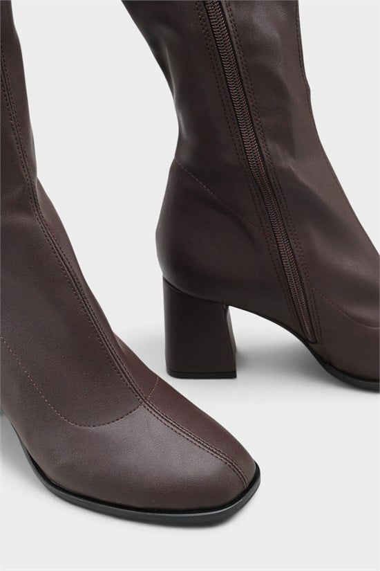 Capone Outfitters HF102 Women Brown Boot image 3