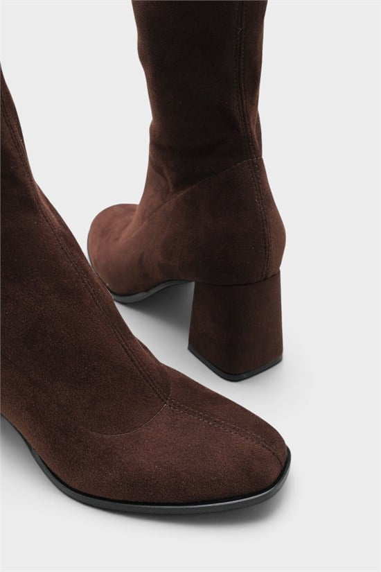 Capone Outfitters HF102 Women Sued Brown Boot image 4
