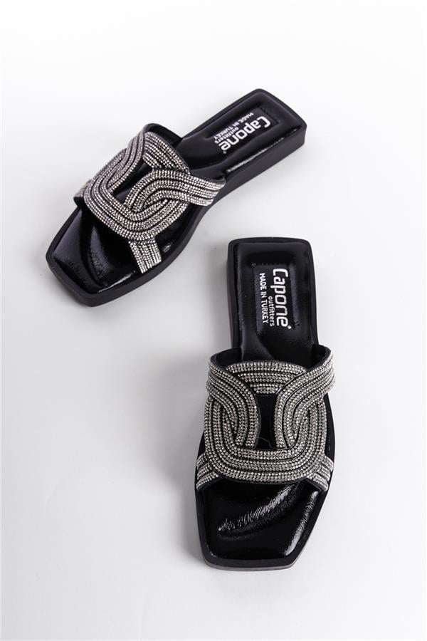 Capone Outfitters HRM09 Women Black Sandal image 4