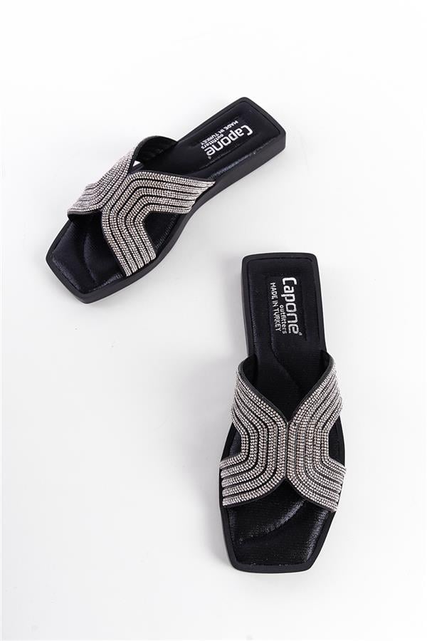 Capone Outfitters HRM11 Women Black Sandal image 2