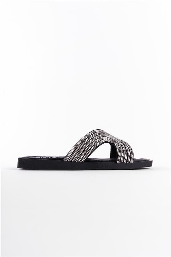 Capone Outfitters HRM11 Women Black Sandal image 3