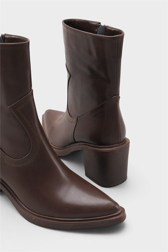 Capone Outfitters K104 Women Brown Boot image 4