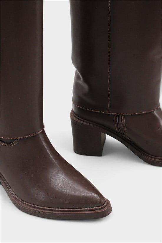 Capone Outfitters K108 Women Brown Boot image 4