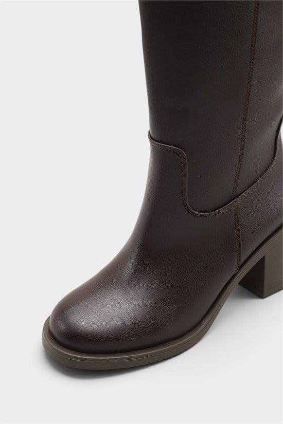 Capone Outfitters K701 Women Brown High Boot image 5