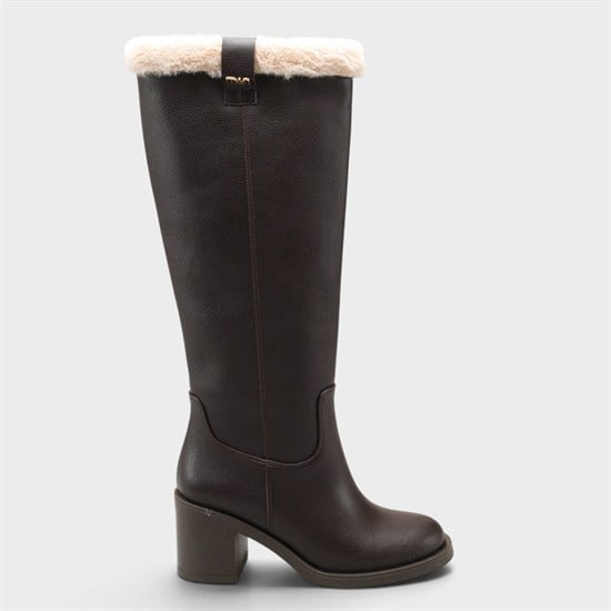 Capone Outfitters K701 Women Brown High Boot image 2