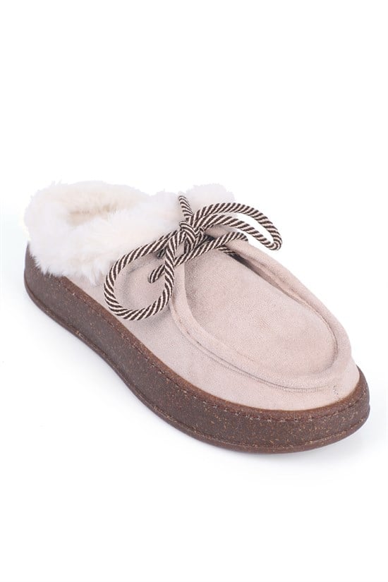 Capone Outfitters L202 Women Sued Beige Loafer