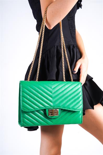 Capone Outfitters LND01 Women Green Shoulder Bag image 5