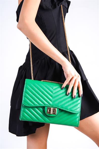 Capone Outfitters LND01 Women Green Shoulder Bag image 6