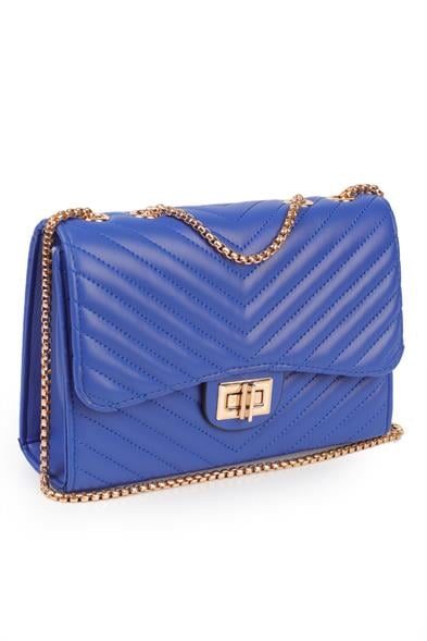 Capone Outfitters LND01 Women Sax Blue Shoulder Bag