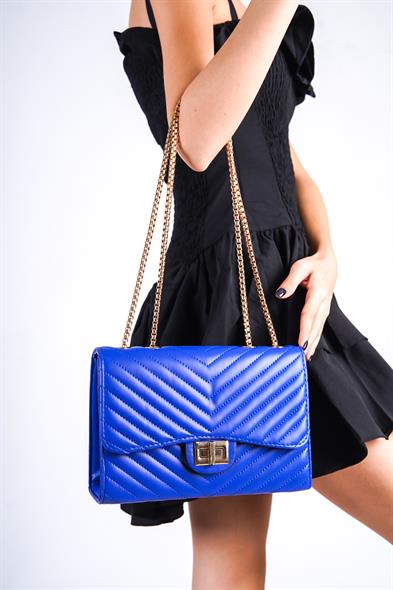 Capone Outfitters LND01 Women Sax Blue Shoulder Bag image 5