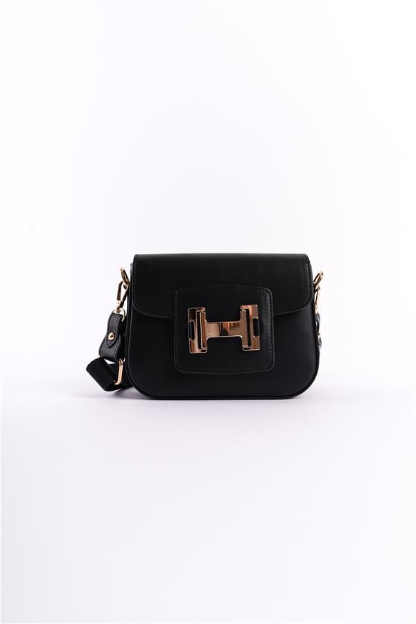 Capone Outfitters MRA01 Women Black Crossbody Bag