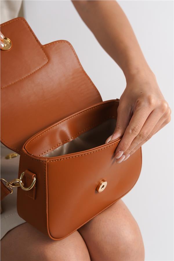 Capone Outfitters MRA01 Women Tan Crossbody Bag image 2