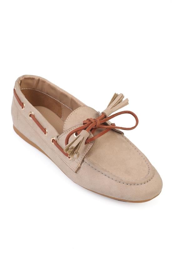 Capone Outfitters P02 Women Beige Loafer
