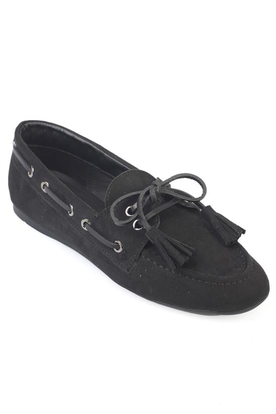 Capone Outfitters P02 Women Black Loafer