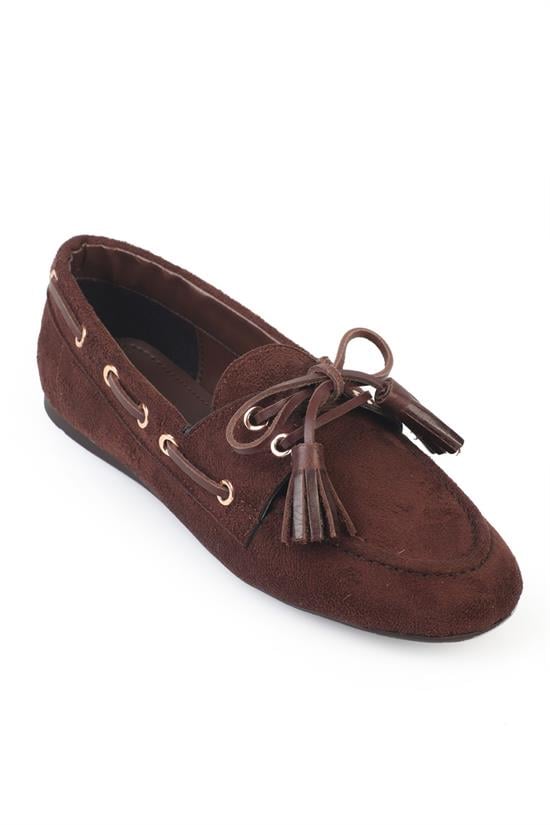Capone Outfitters P02 Women Sued Brown Loafer