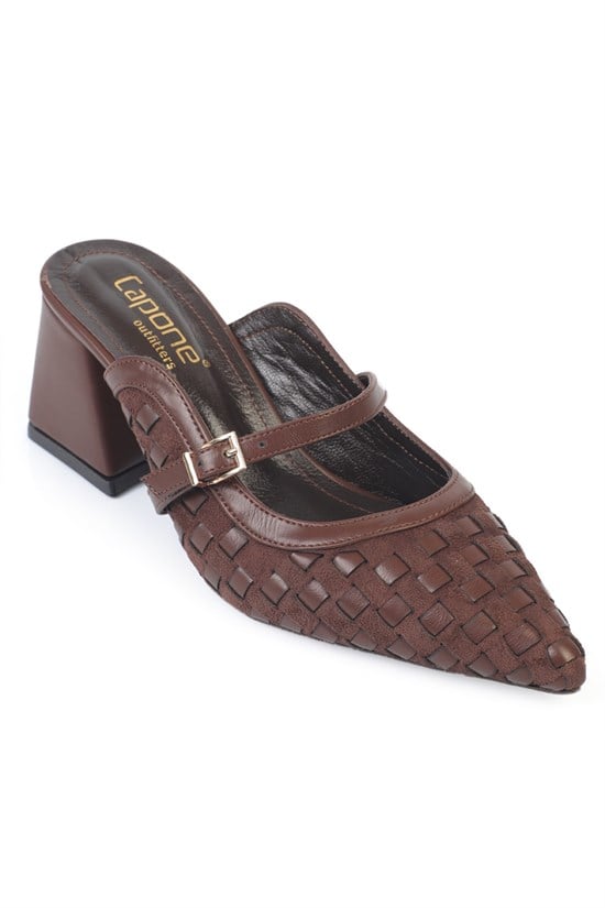 Capone Outfitters S741 Women Brown Sandal