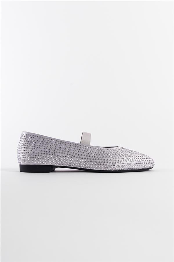 Capone Outfitters S88 Women Silver Ballerina image 2
