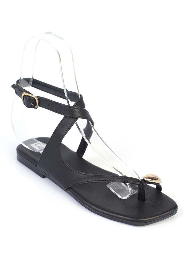 Capone Outfitters SH07 Women Black Sandal