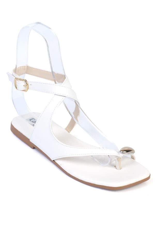 Capone Outfitters SH07 Women White Sandal