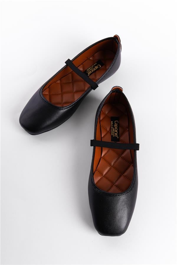 Capone Women Black Ballerina image 4