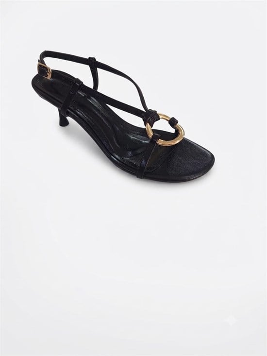 Capone Outfitters T109 Women Black Sandal