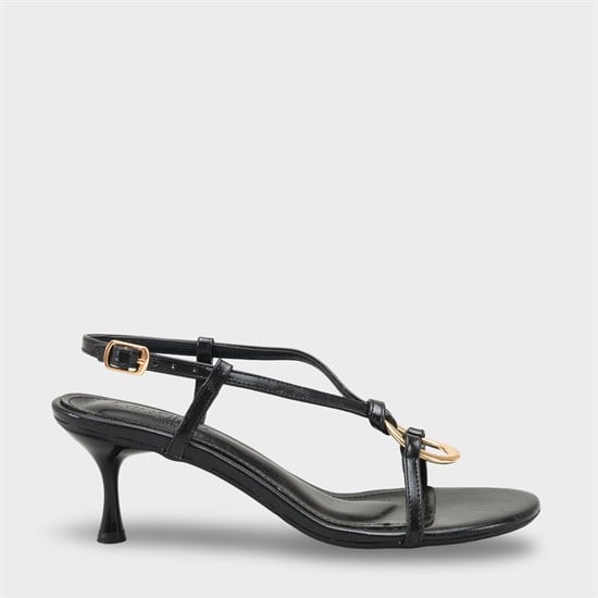 Capone Outfitters T109 Women Black Sandal image 2