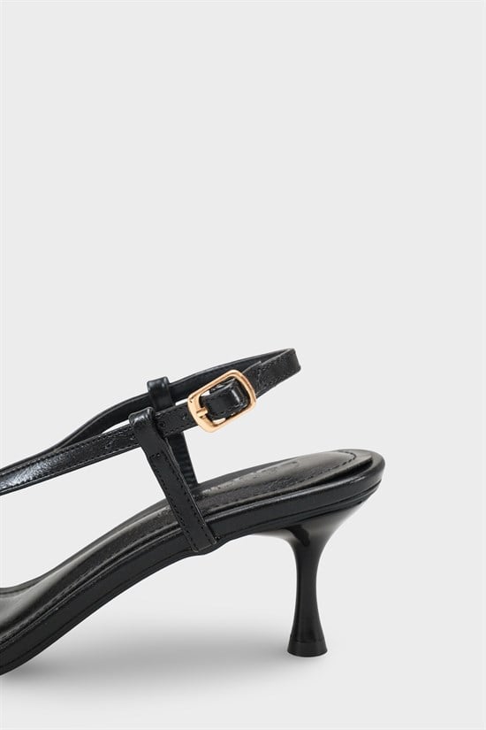 Capone Outfitters T109 Women Black Sandal image 4