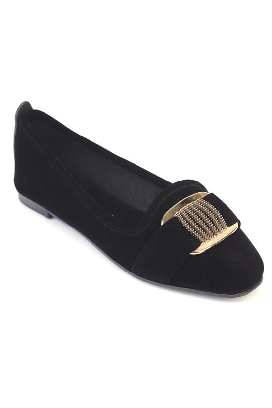 Capone Outfitters TK02 Women Black Ballerina