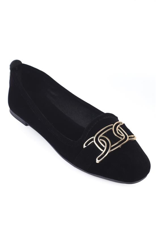 Capone Outfitters TK04 Women Black Ballerina