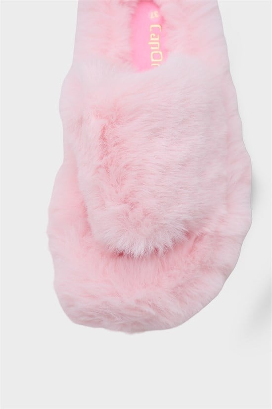 Capone Outfitters Women Powder Plush Wool Lined Indoor Slippers image 3