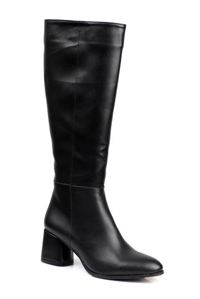 Capone Oval Toe Side Zipper Heeled Woman Boots image 3