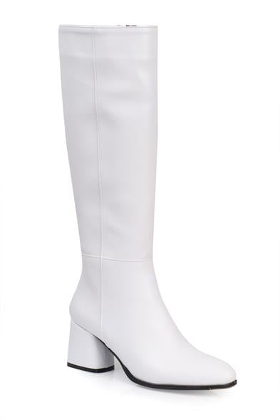 Capone Oval Toe Side Zipper Heeled Woman Boots image 3