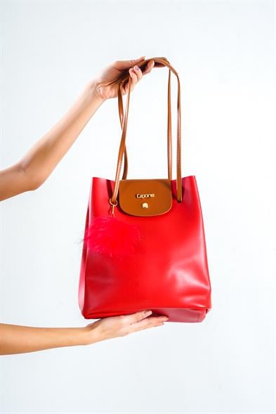 Capone Padova Leather Women Red Shoulder Bag image 4