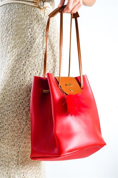 Capone Padova Leather Women Red Shoulder Bag image 2